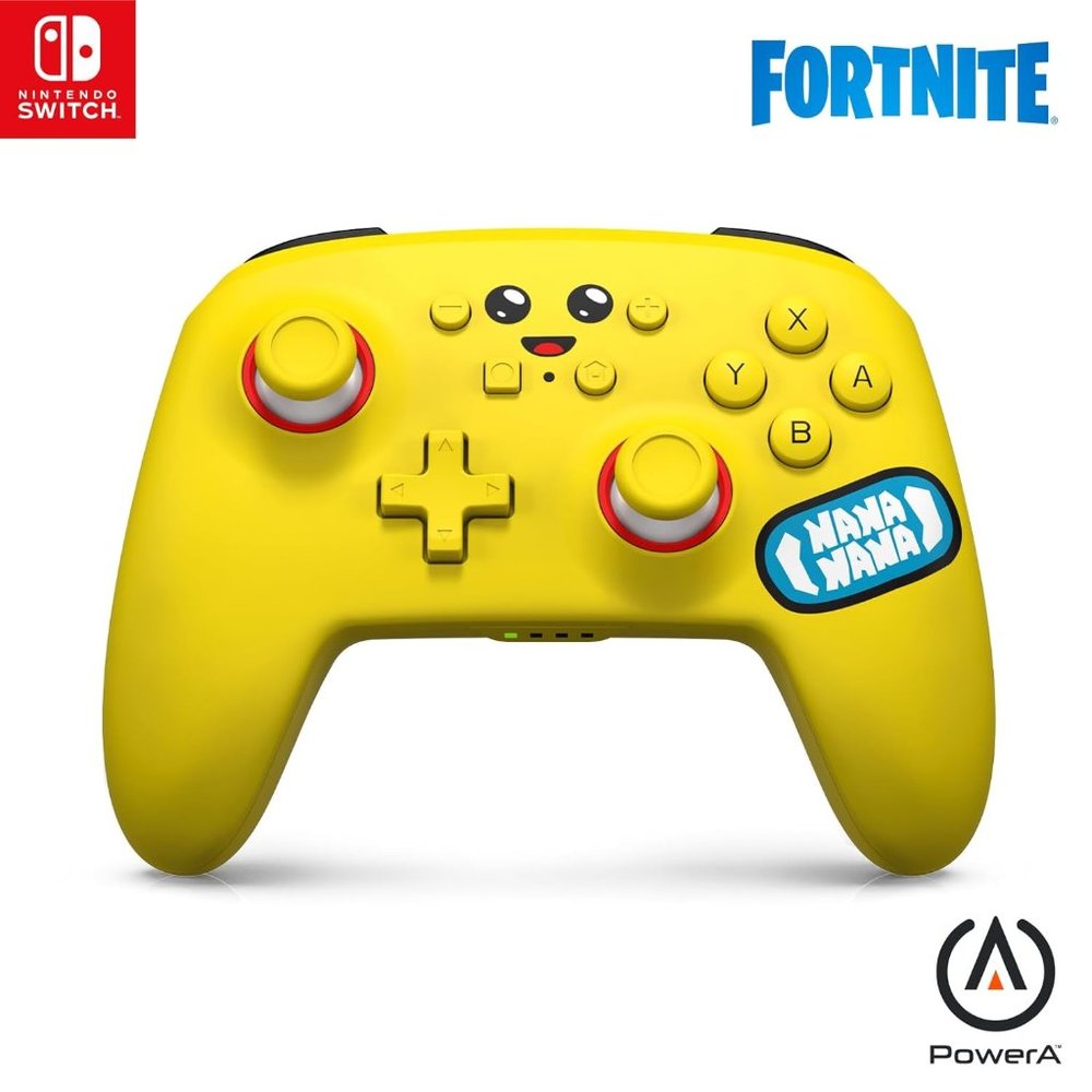 Nintendo Switch Fortnite Peely 🍌 PowerA Wireless Controller BONUS Virtual Item
